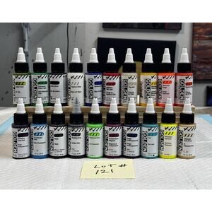 LOT OF 20 Golden High Flow Acrylics 1 fl. oz. /30 ml Sealed No Duplicates LOT121